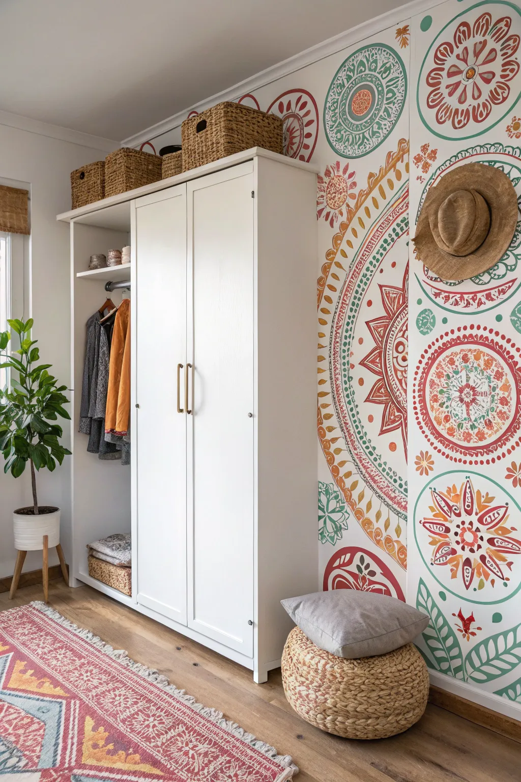 Transform your closet with stunning wall decals for a personalized touch!