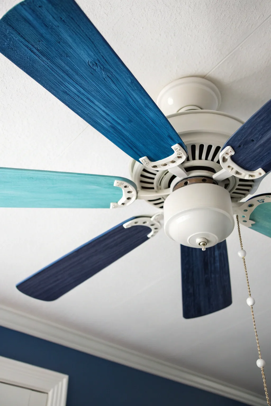 Transform your space with a touch of monochrome elegance - a masterpiece in shades of blue.