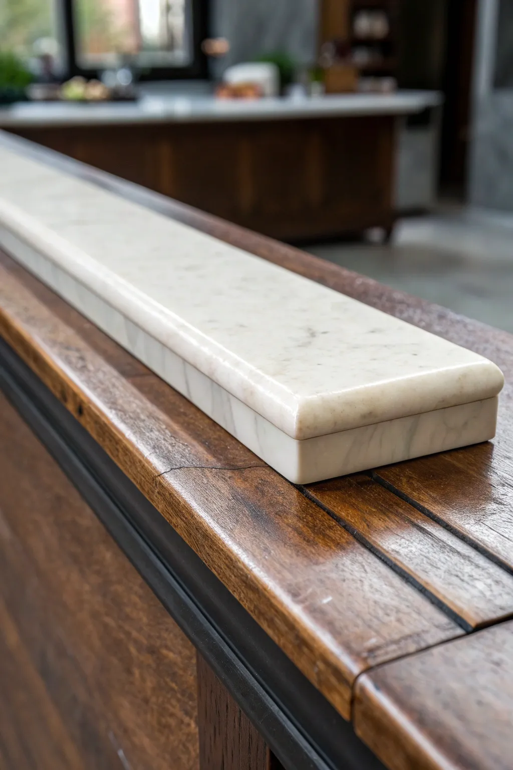 Elevate your fingerboard park with the elegance of marble grind ledges.