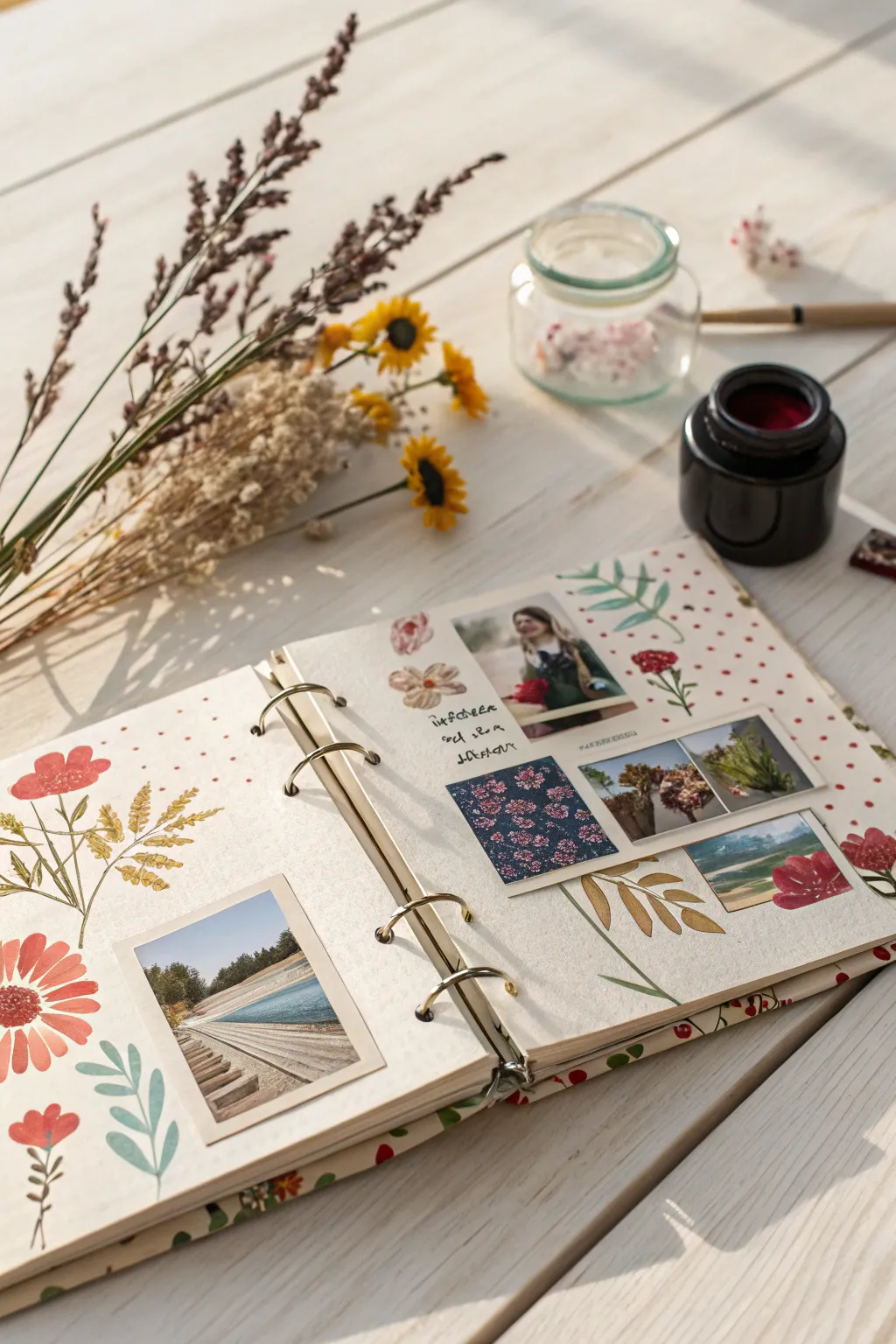 Capture laughter and love with a personalized memory scrapbook for a 30th birthday surprise.