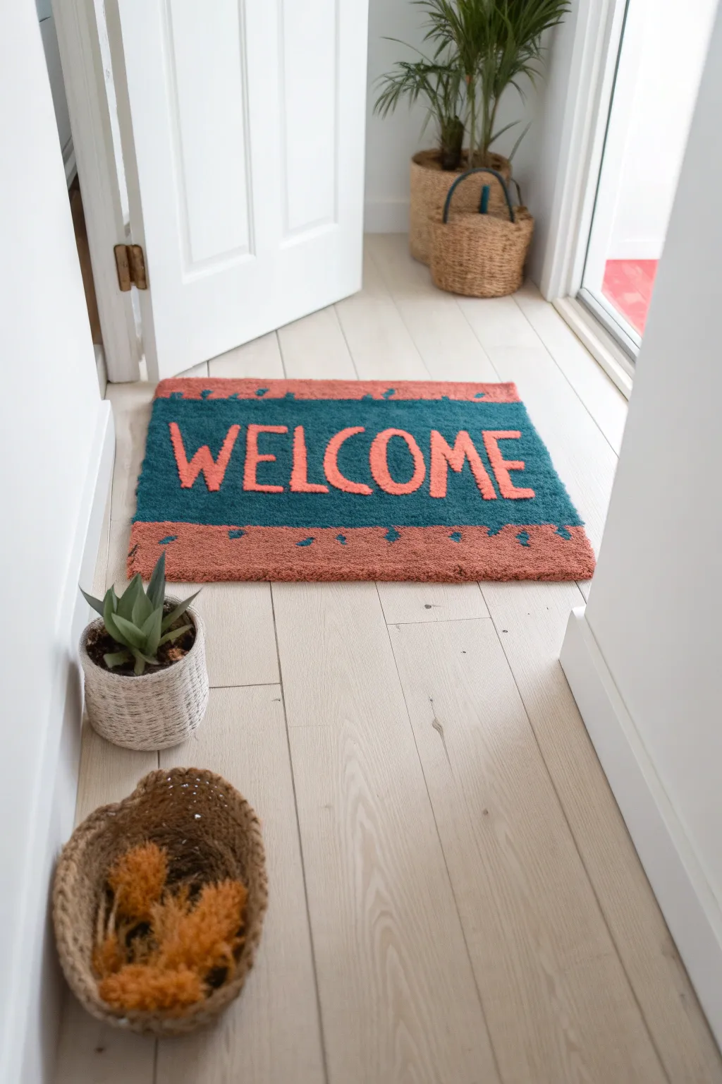 Welcome home with a splash of creativity! 🌿✨