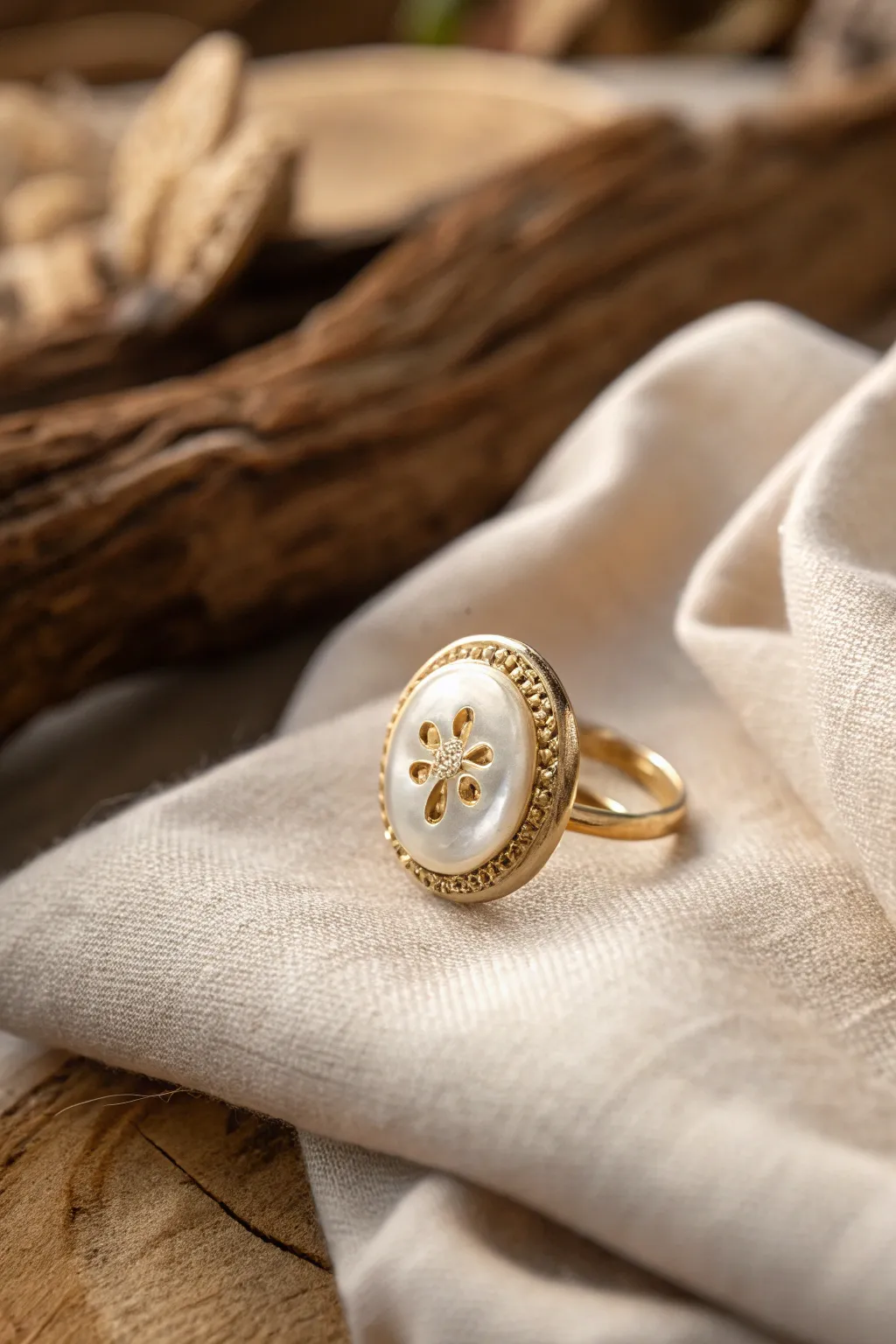 Transform your button jar treasures into unique button rings — where simplicity meets elegance.