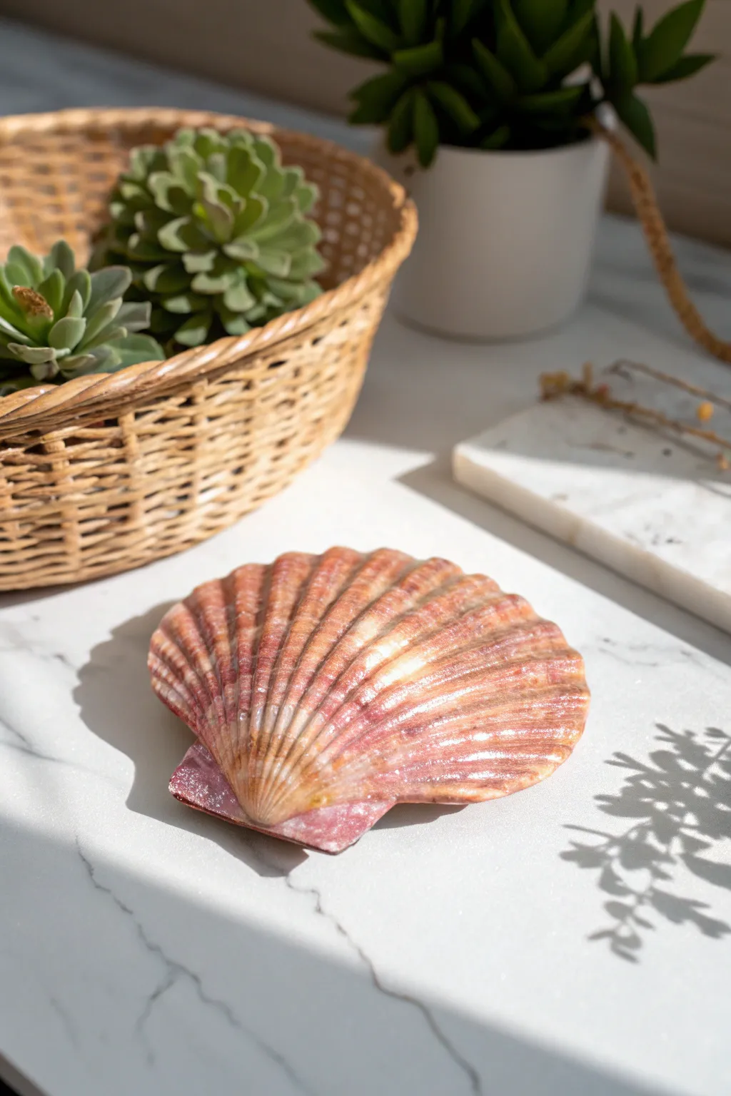 Embrace the coastal charm with these handcrafted sea shell magnets, perfect for adding a touch of ocean-inspired elegance to your home.