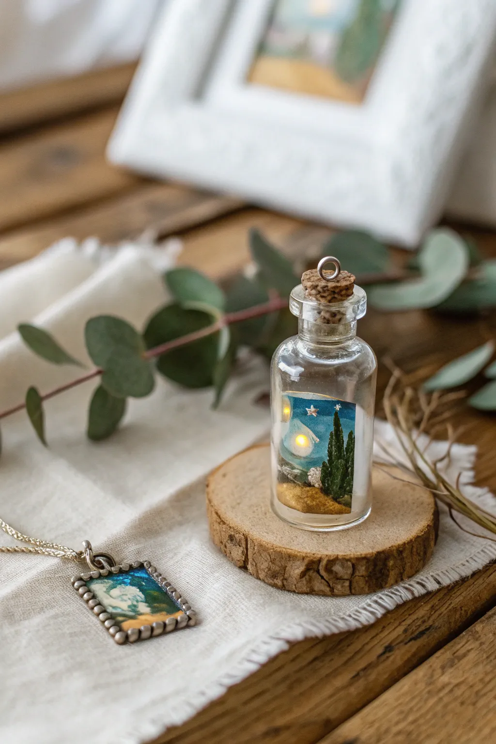 Tiny Treasures: Transform your space with miniature masterpieces inside charming bottle art.