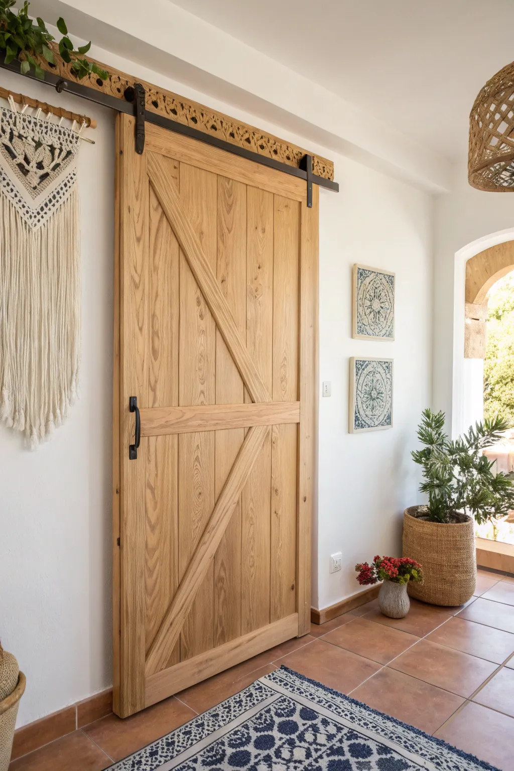 Transform your space with a chic sliding door that combines minimalist beauty and functional elegance.