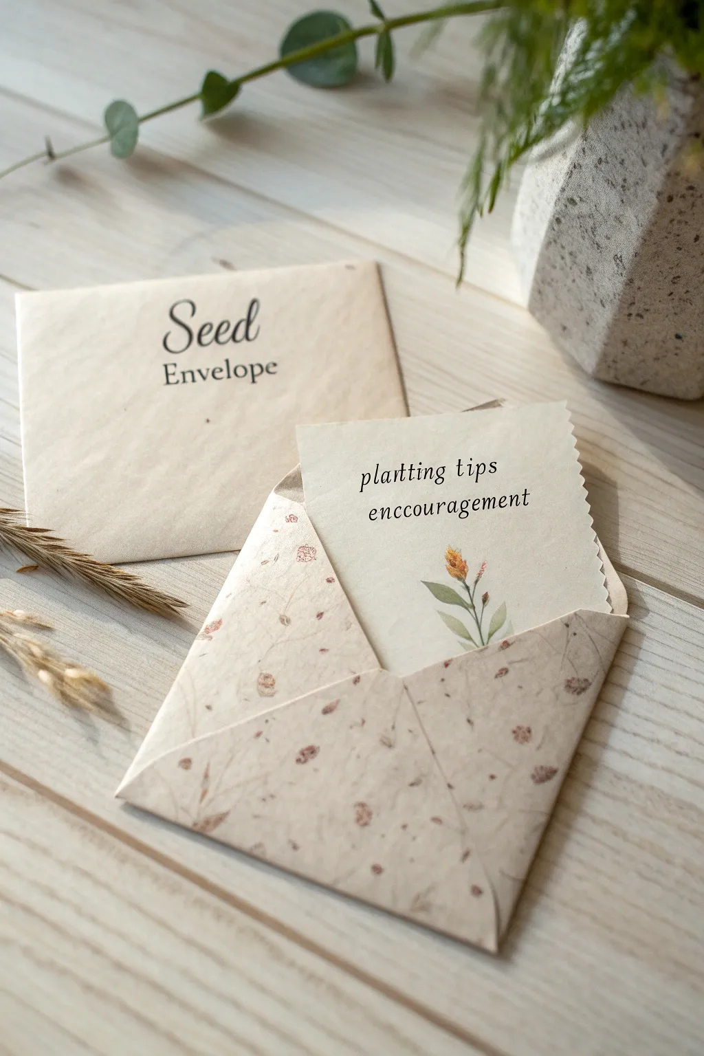 Gift the magic of nature with beautifully crafted seed envelopes—simple, heartfelt, and perfect for any green thumb.