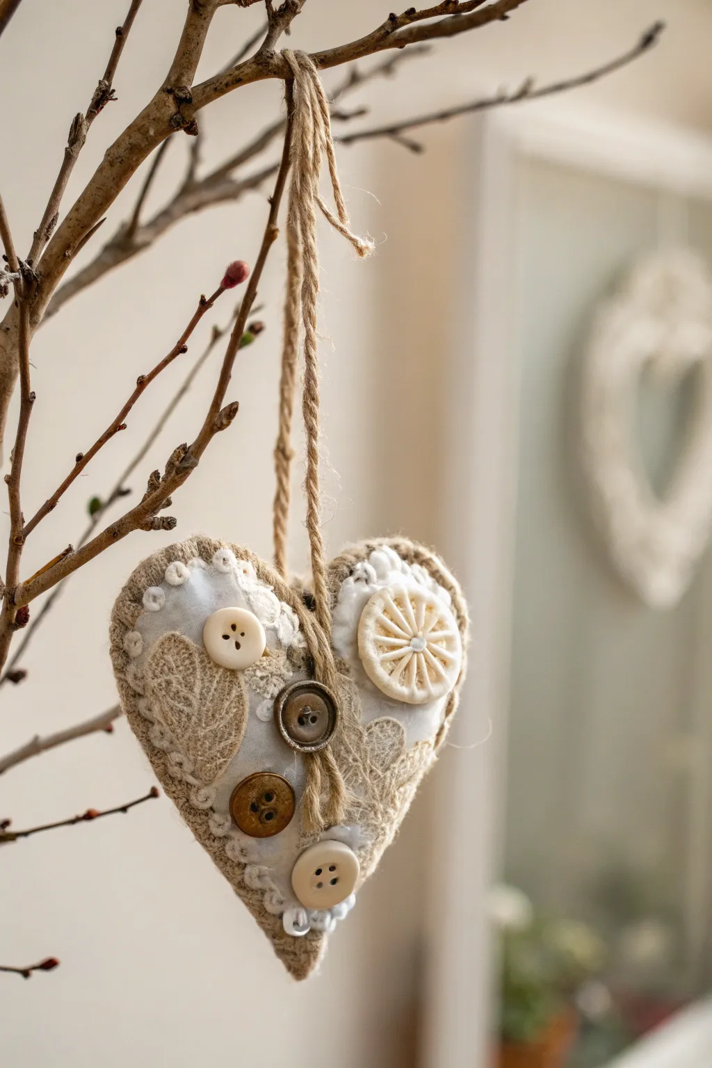 Craft love from the heart with upcycled Valentine’s ornaments that celebrate simplicity and sustainability.