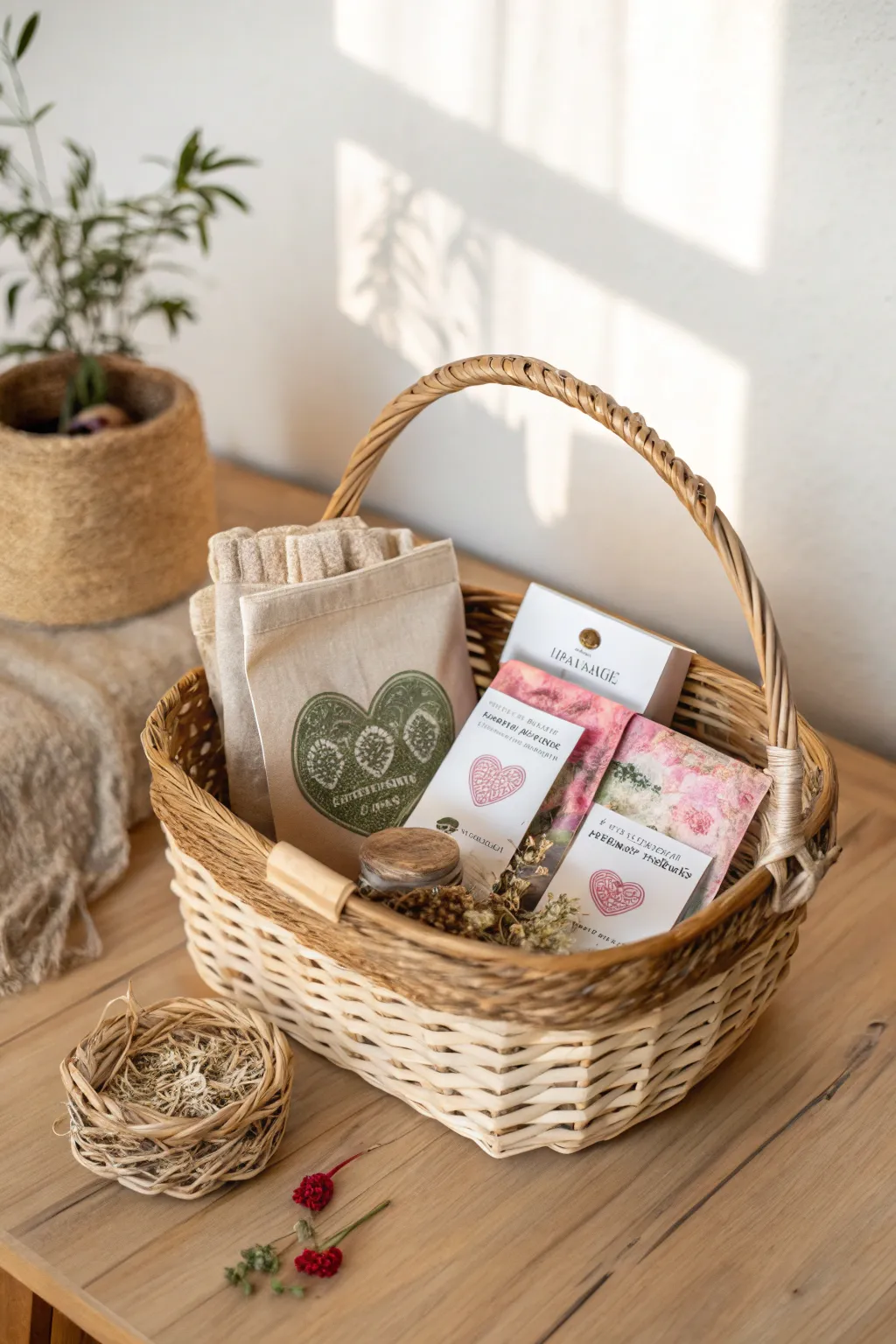 Celebrate love sustainably with an Eco-Friendly Love Basket, perfect for the conscious heart.
