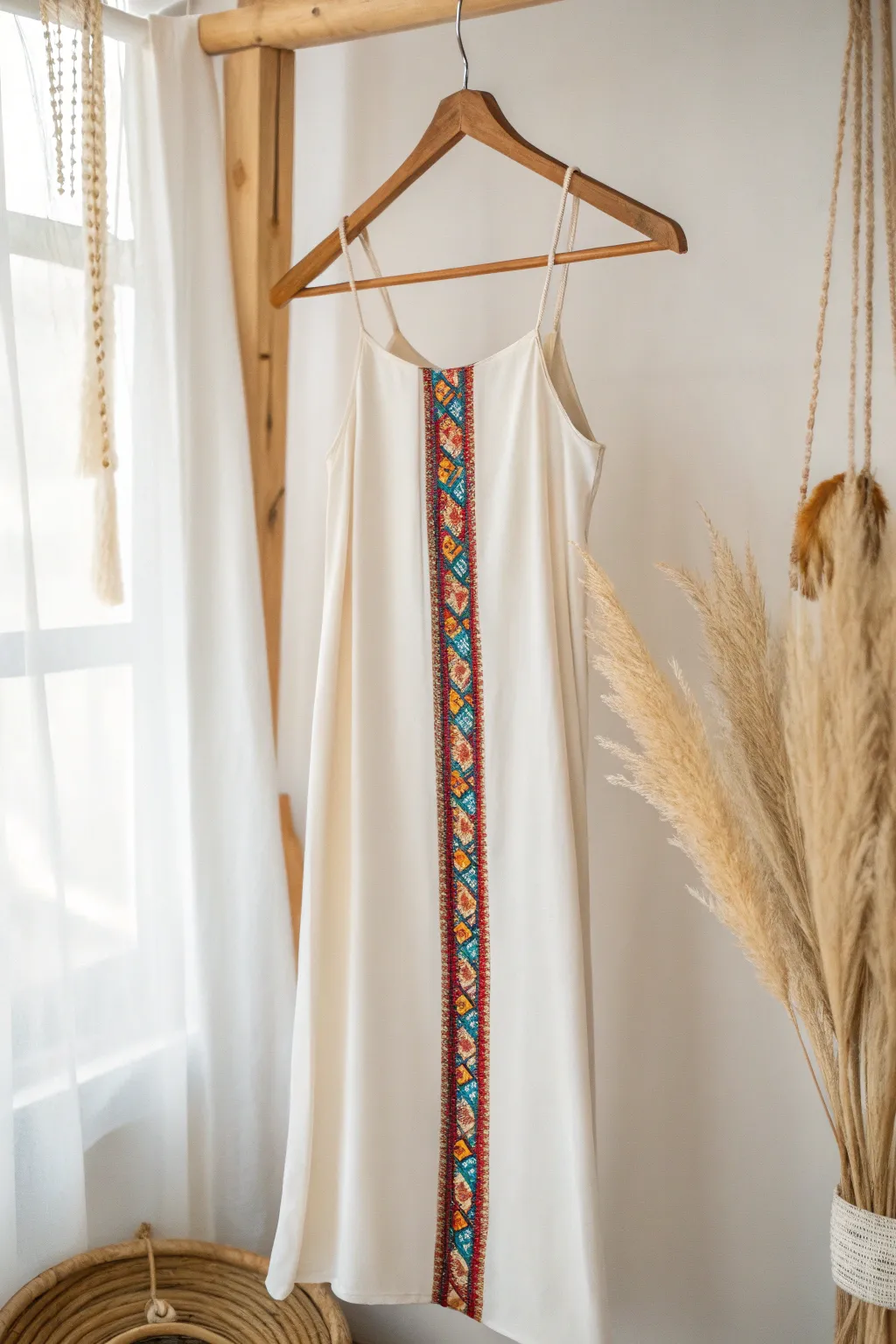 Transform your dress with a vibrant twist: simplicity meets bold elegance.