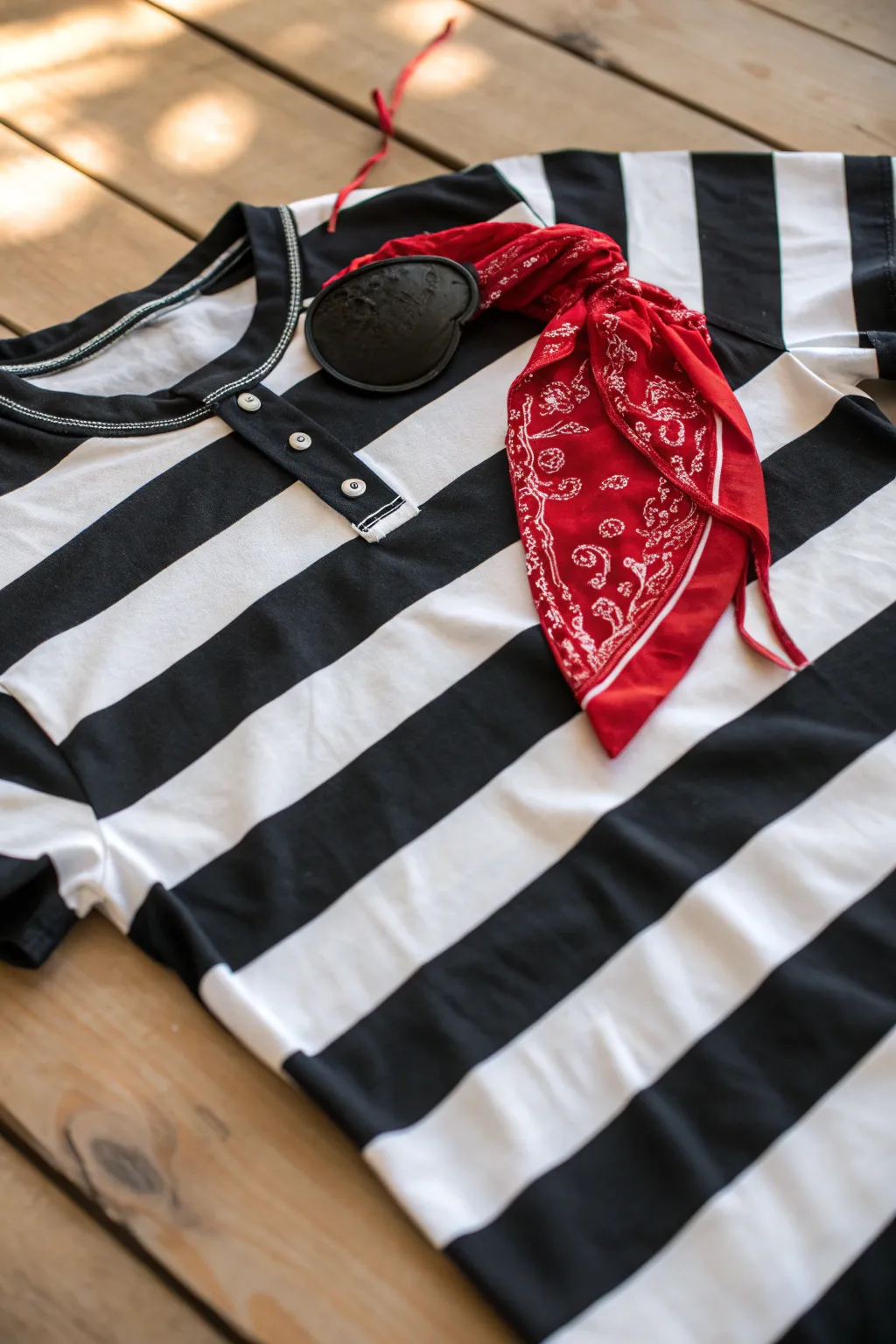 Set sail in style with this effortlessly chic pirate ensemble, perfect for a minimalist Halloween adventure! ⚓️🏴‍☠️ #DIYCostume #ScandiBoho