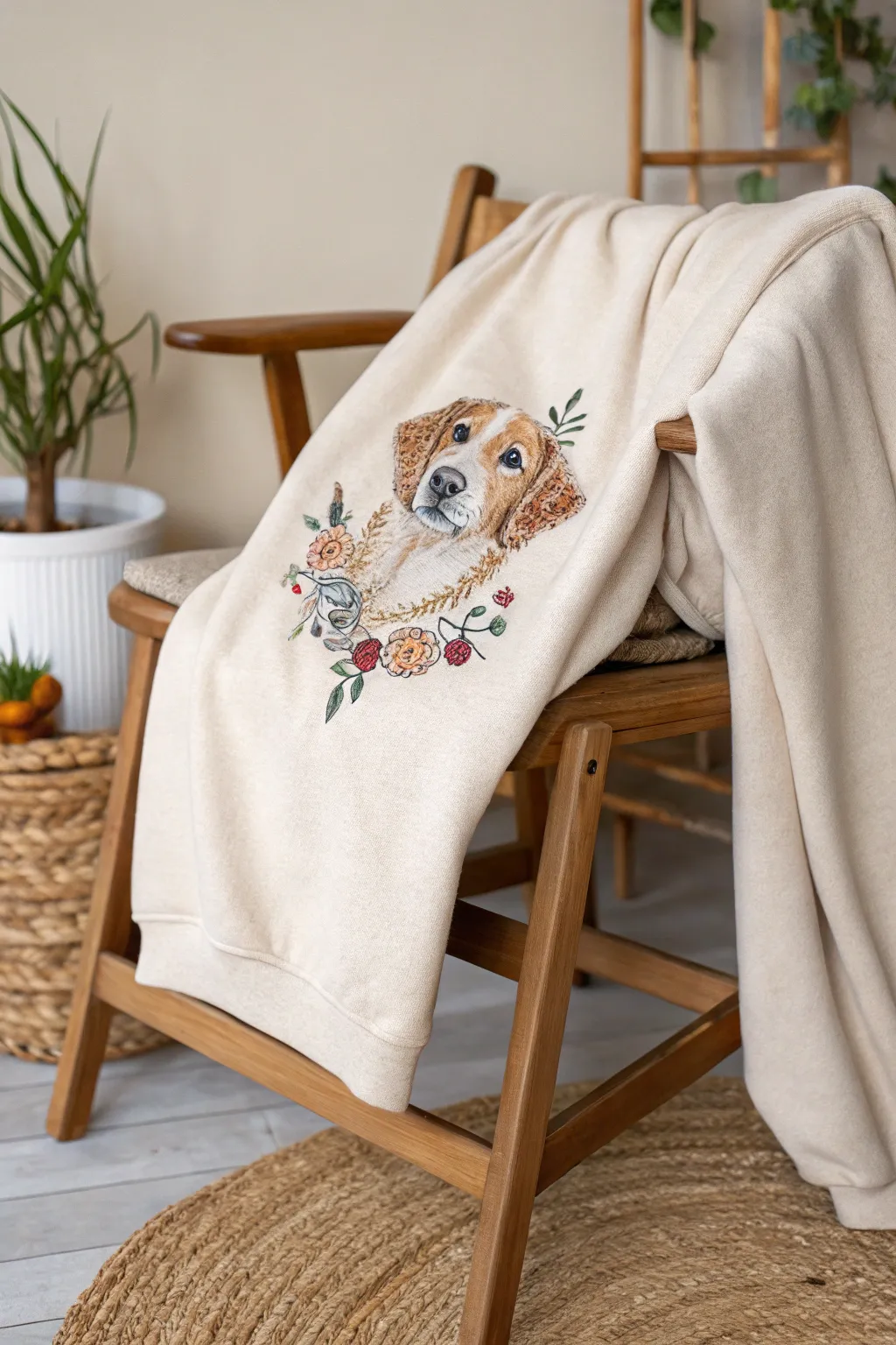 Celebrate your furry friends with stylish pet embroidery that speaks to both your heart and your home decor.