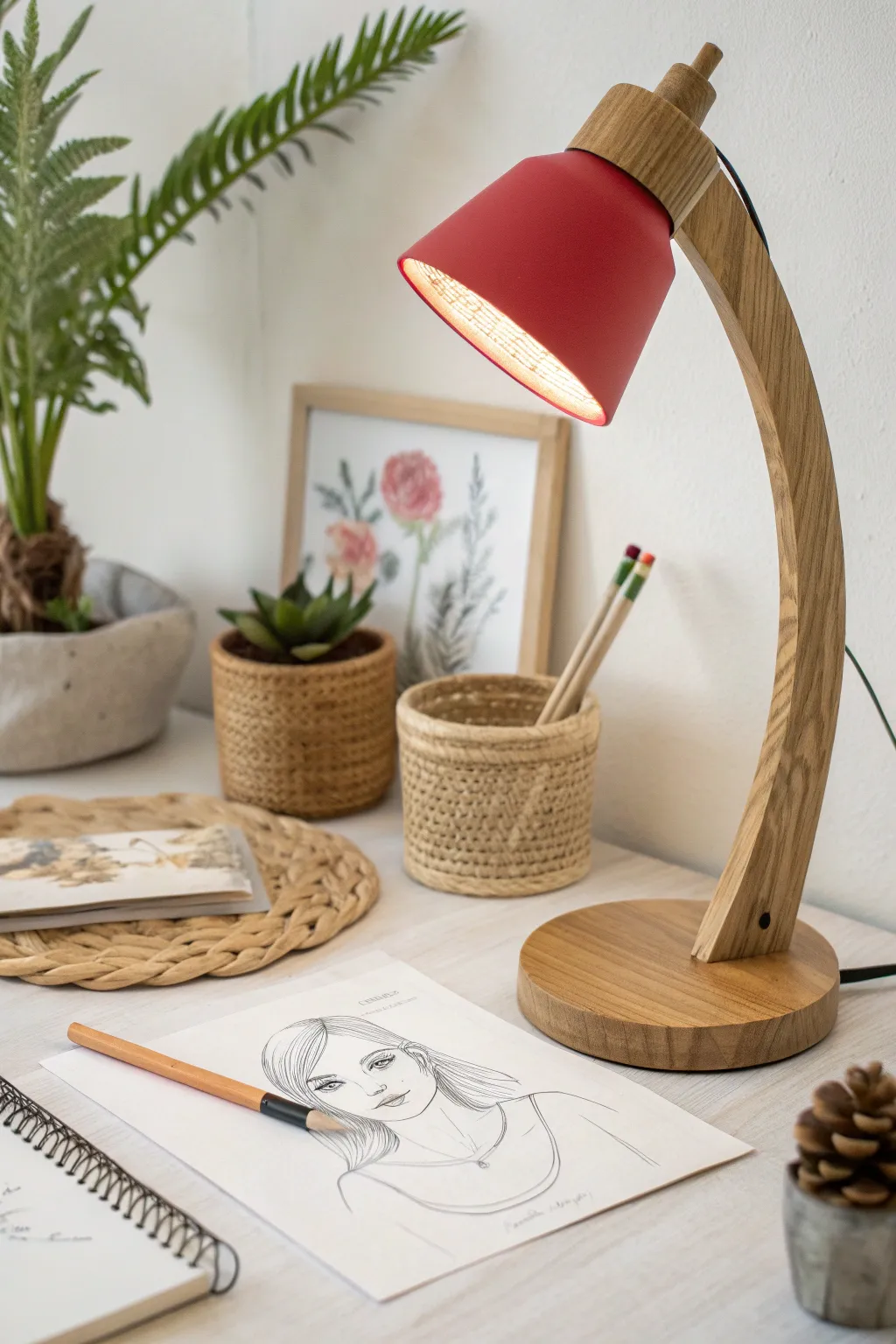 Illuminate your creativity with a touch of minimalist elegance and bold artistry.