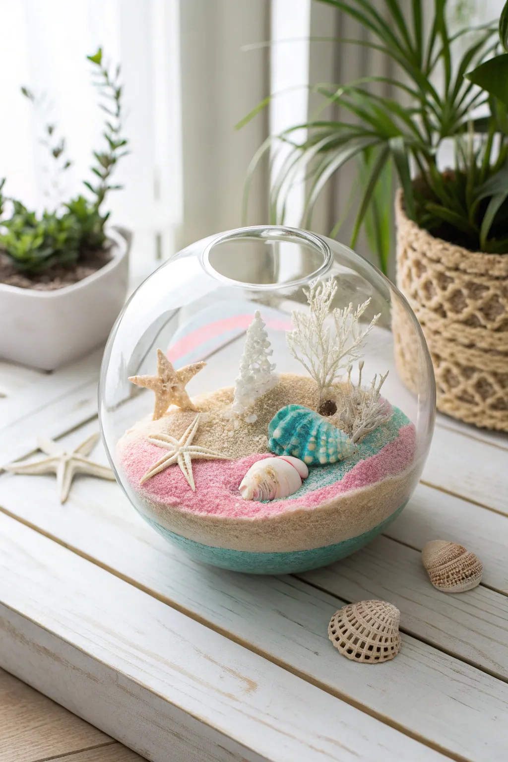 Elevate your fairy garden with vibrant sandscapes that enchant and captivate.