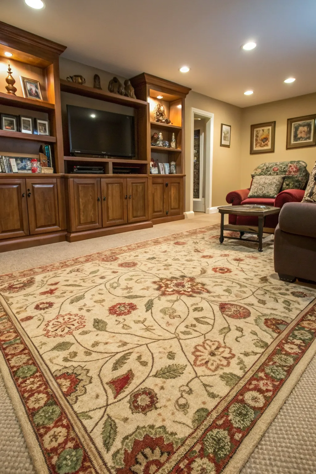 Bespoke carpets offer a personalized and unique design.