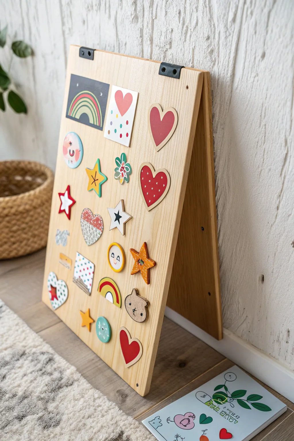 Add a splash of joy to your family vision board with playful stickers that inspire creativity and fun!