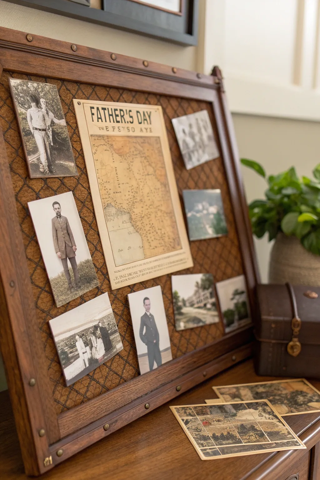 Celebrate Father's Day with timeless memories and vintage charm.