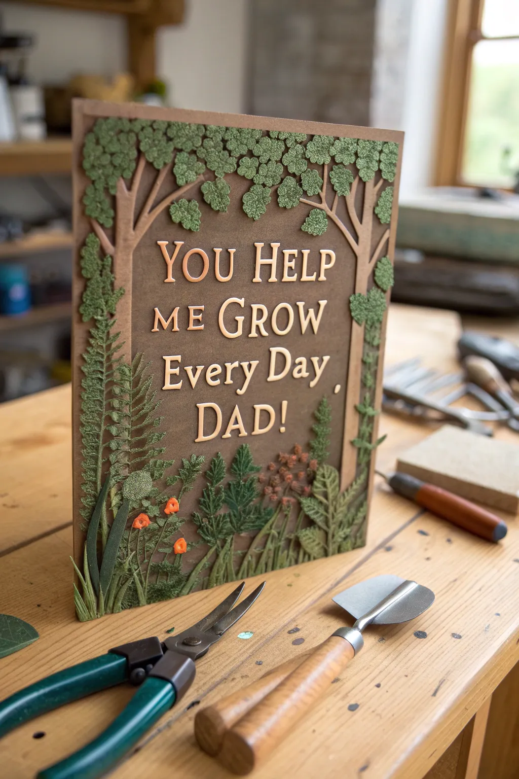 Celebrate the gardening guru in your life with a card that sows seeds of laughter and love.