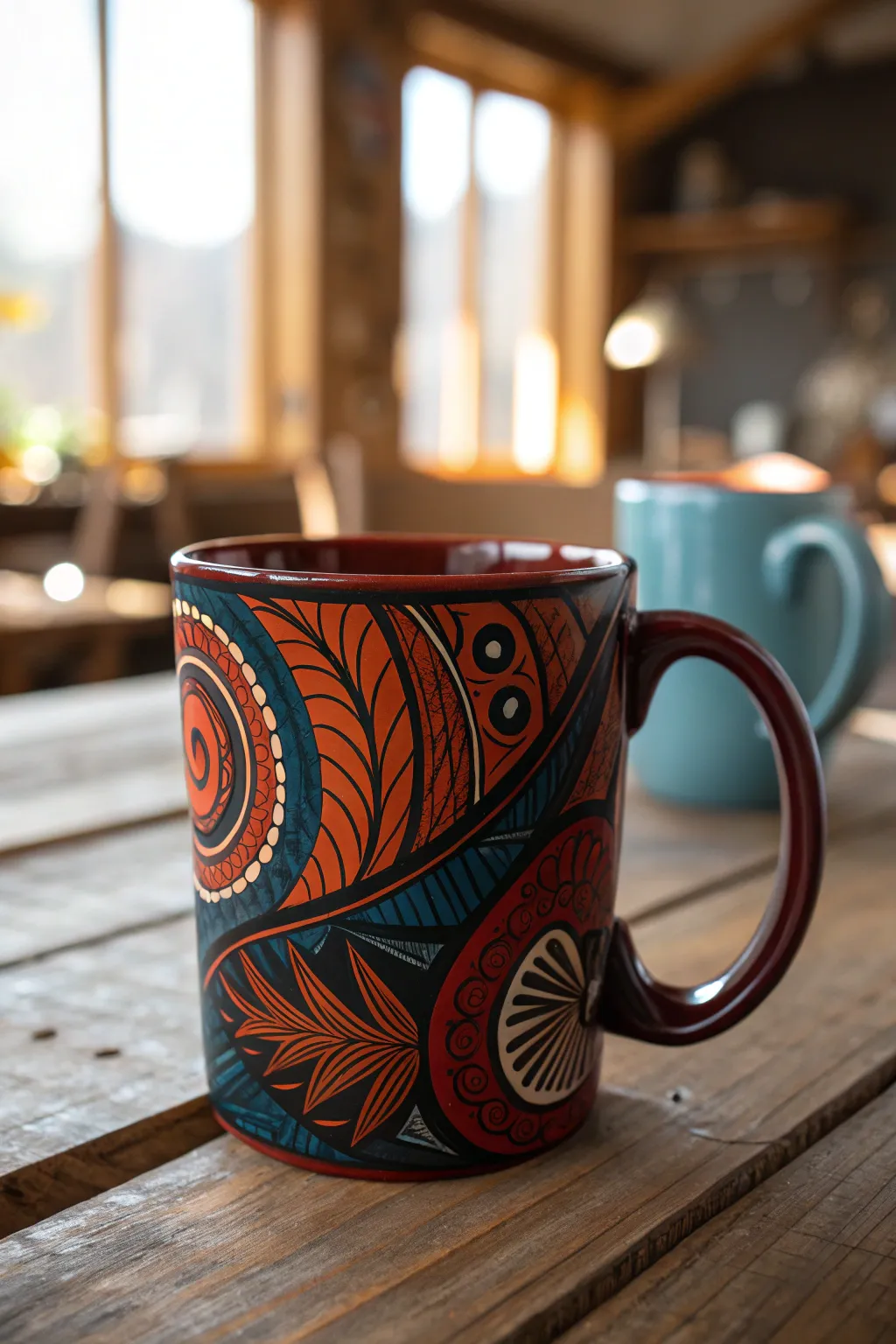 Elevate Dad's coffee time with a touch of modern artistry.