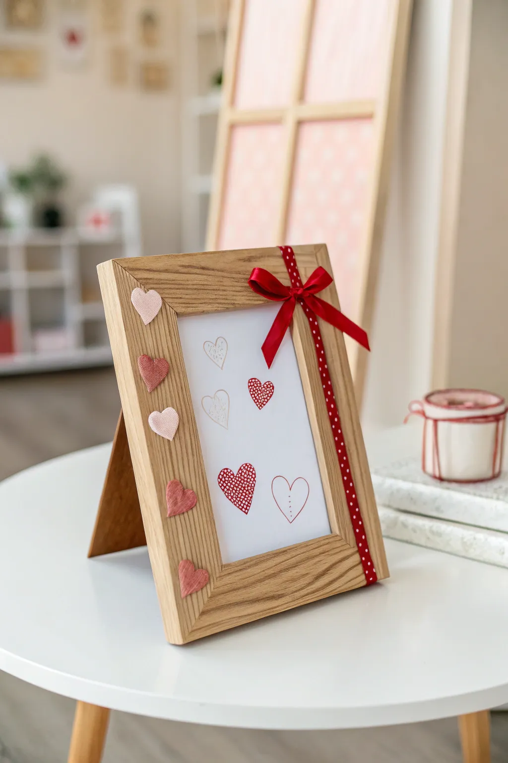 Capture love in a frame: A simple yet striking addition to your February decor.