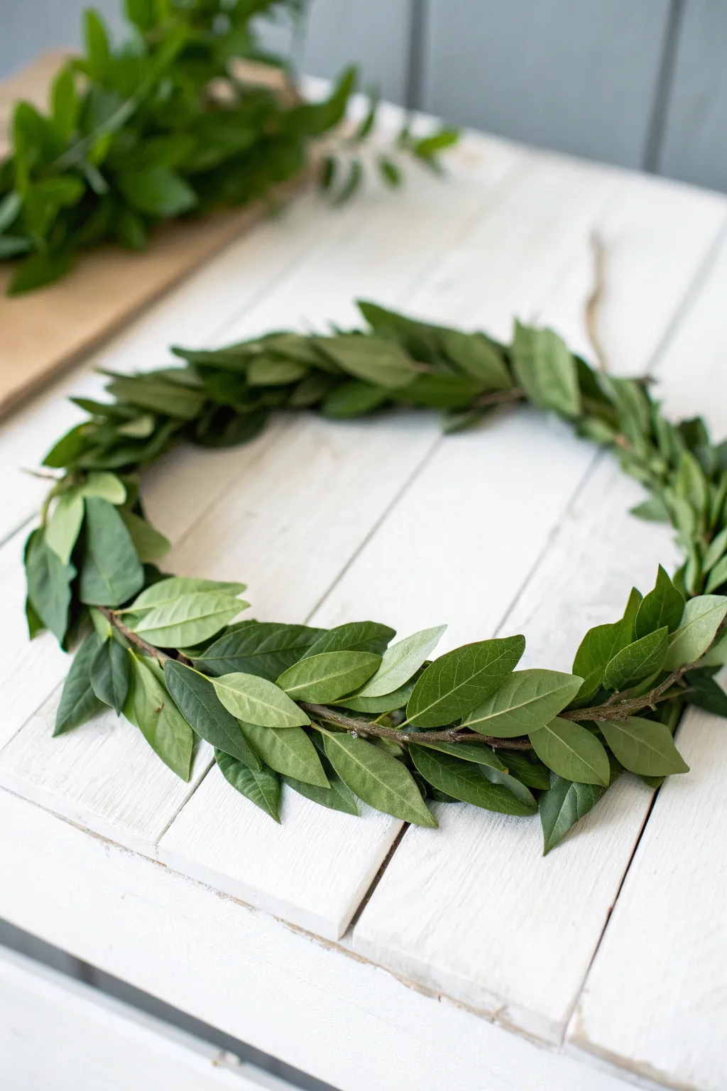 Embrace nature's elegance with a handmade leafy crown, perfect for adding a touch of woodland wonder to your style.