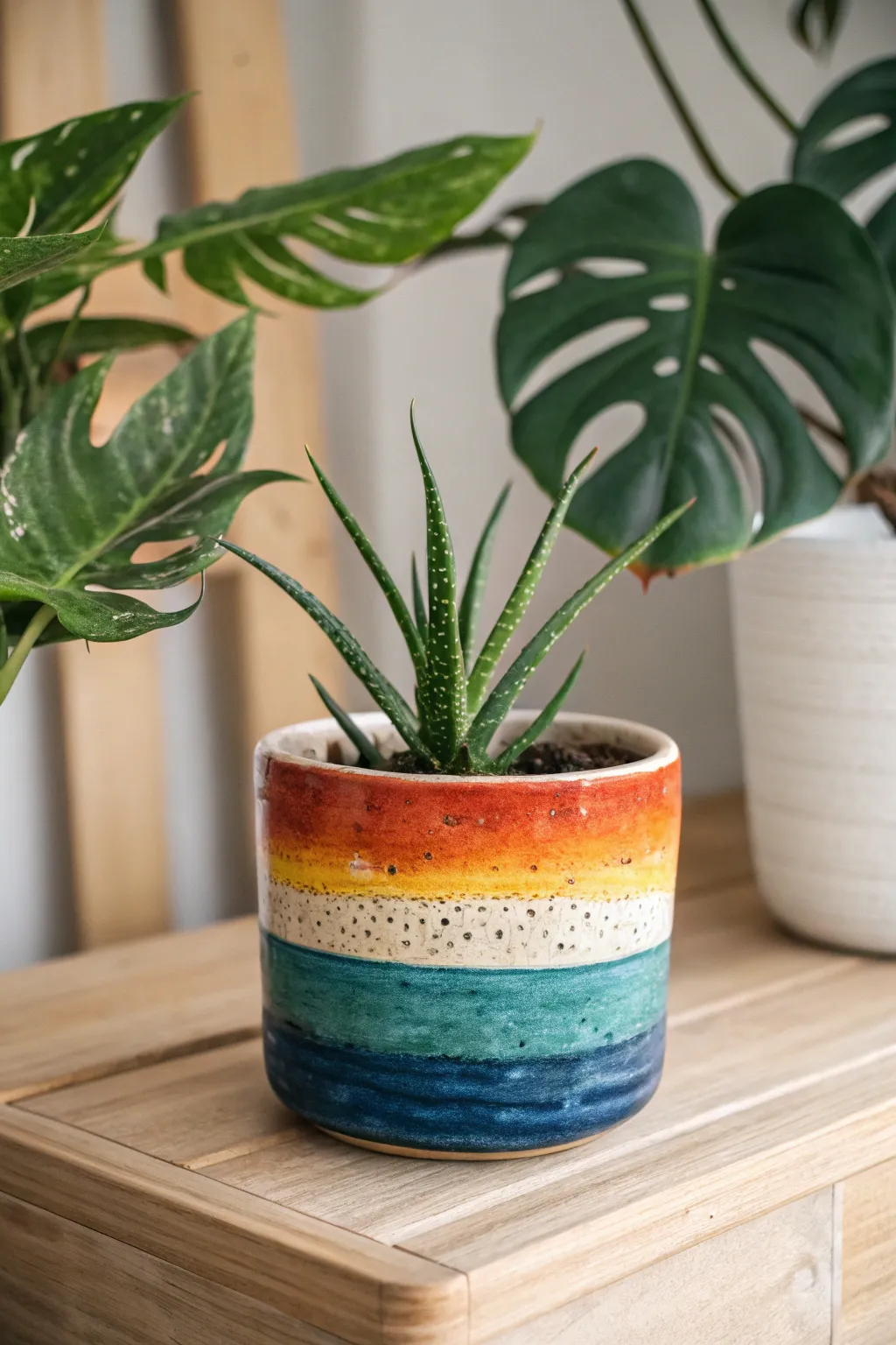 Transform your plant decor with this stunning seasonal pot that brings a pop of color and style to any room. Perfect for showcasing your favorite houseplants all year round!