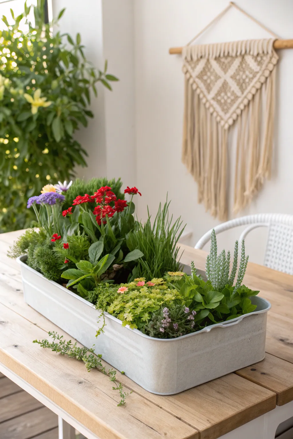 Transform the ordinary into extraordinary with recycled garden creations.