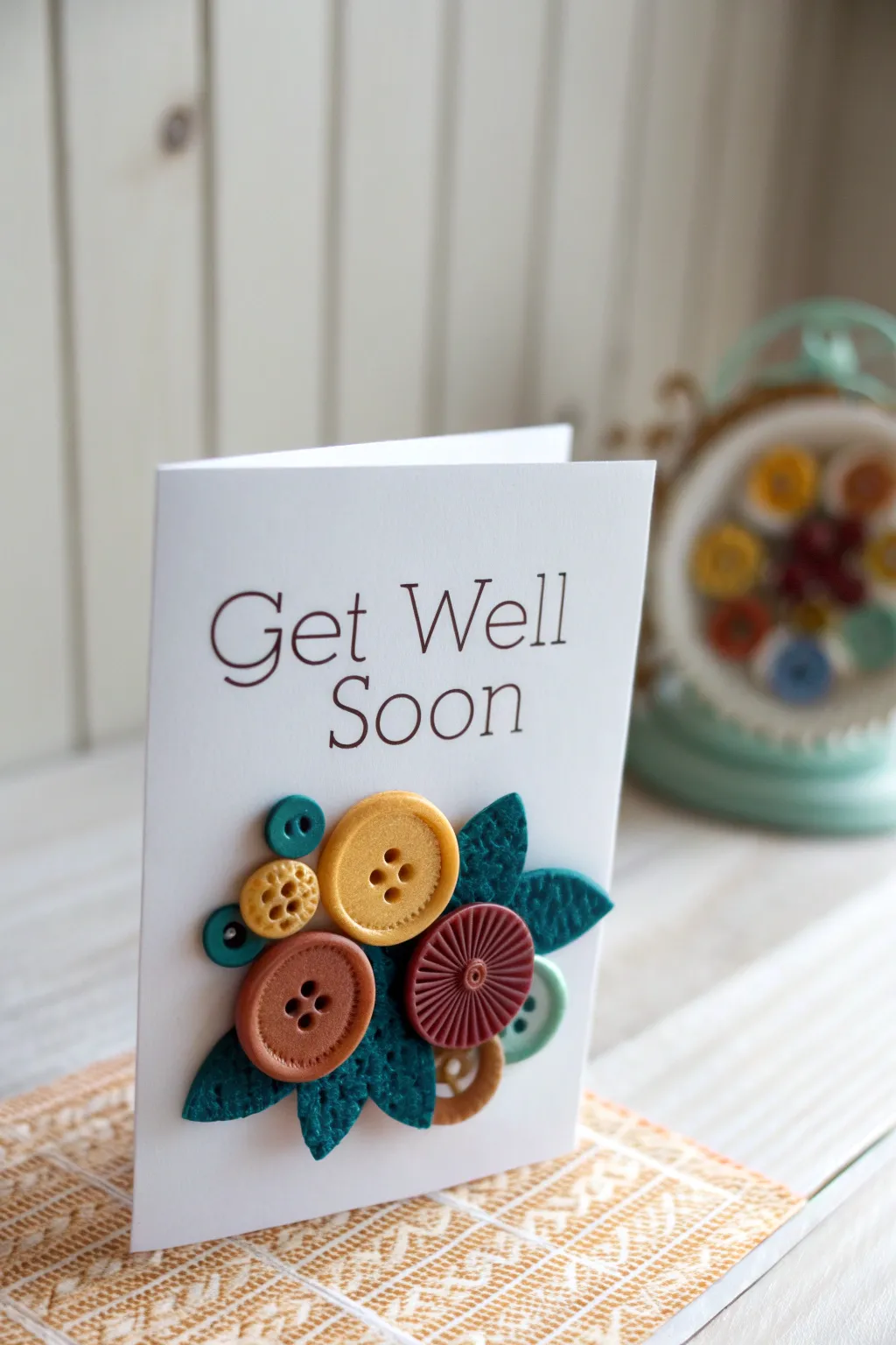 Add a touch of dimension to your get well soon cards with vibrant 3D embellishments!