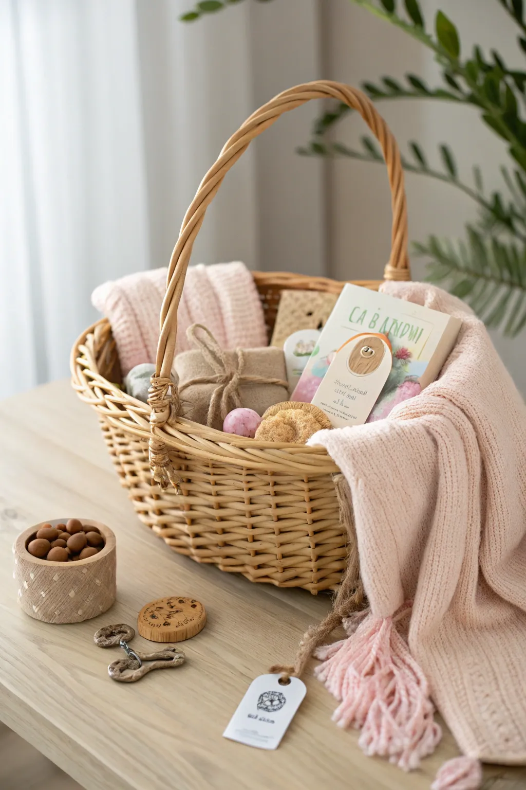 Craft the perfect gift basket for pet lovers, blending simplicity and charm with a personal touch.