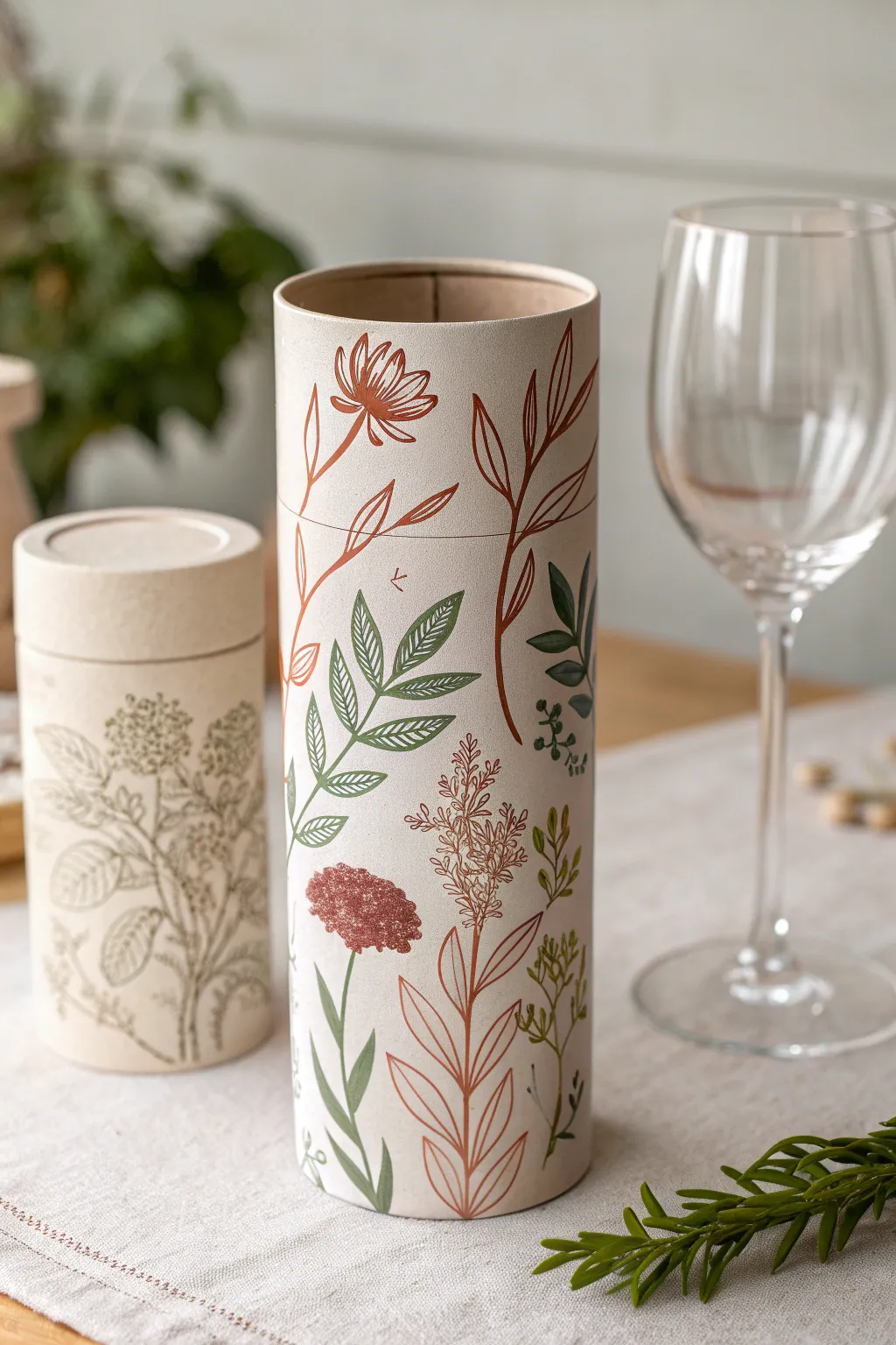 Travel in style with our chic and practical wine glass tube packaging—perfect for the adventurous spirits!