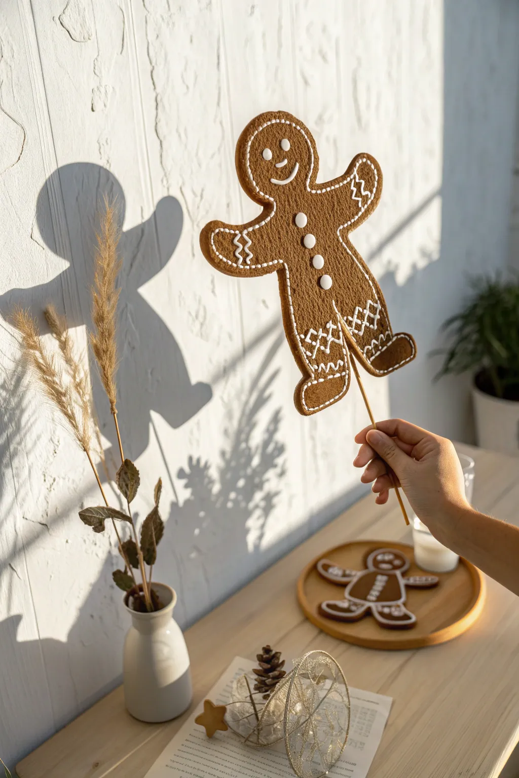 Bring stories to life with enchanting gingerbread shadows!