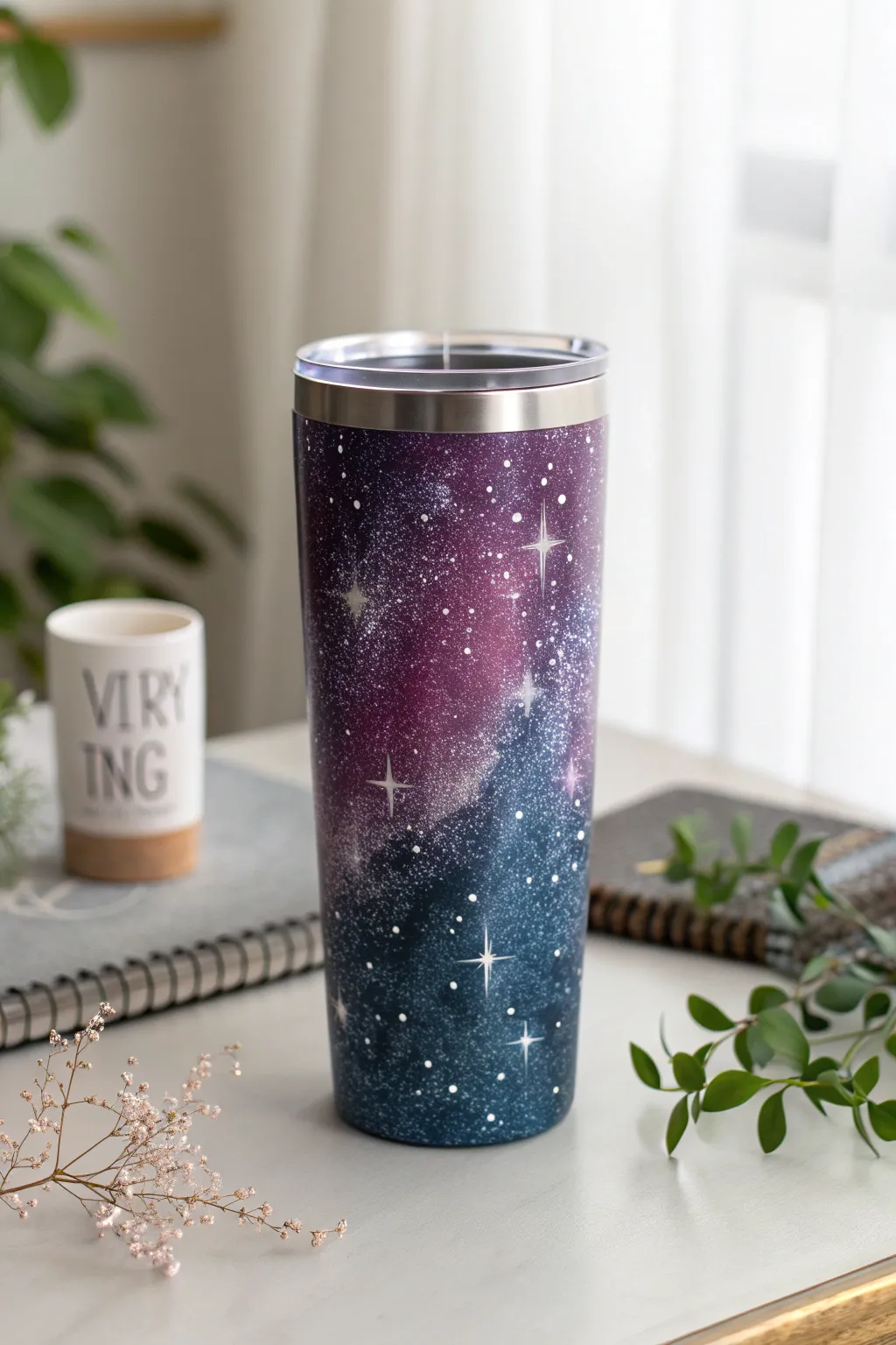 Sip in style with a galaxy of colors and sparkle at your fingertips!