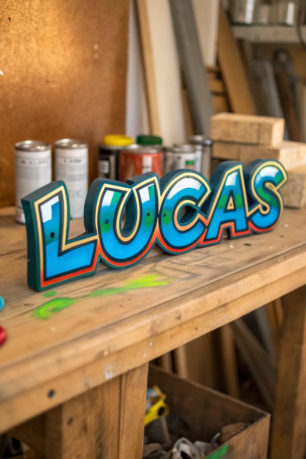 Craft a name that stands out with graffiti flair.