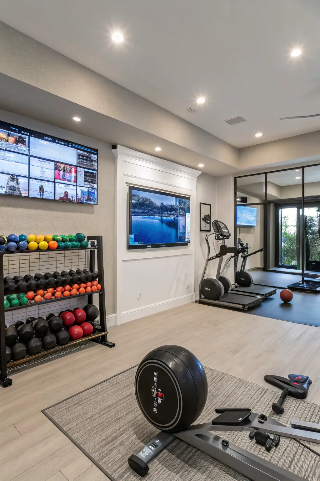 Smart technology makes workouts engaging and interactive.
