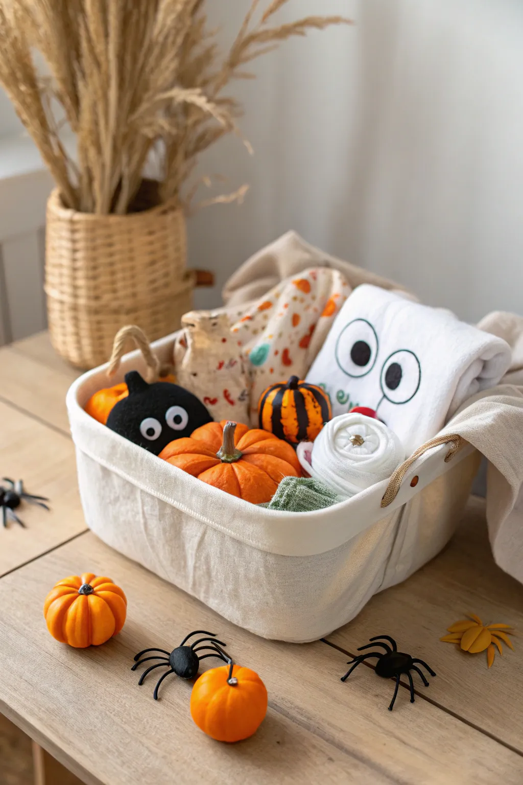 Discover the magic of Halloween through your baby's eyes with this enchanting sensory bin!