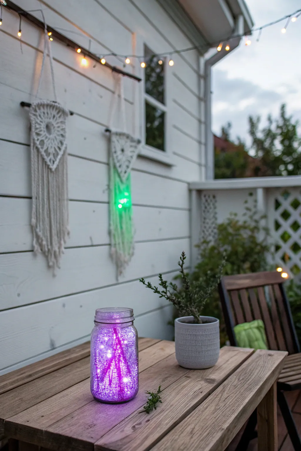 Illuminate your Halloween with a touch of boho magic: DIY glowing jars.