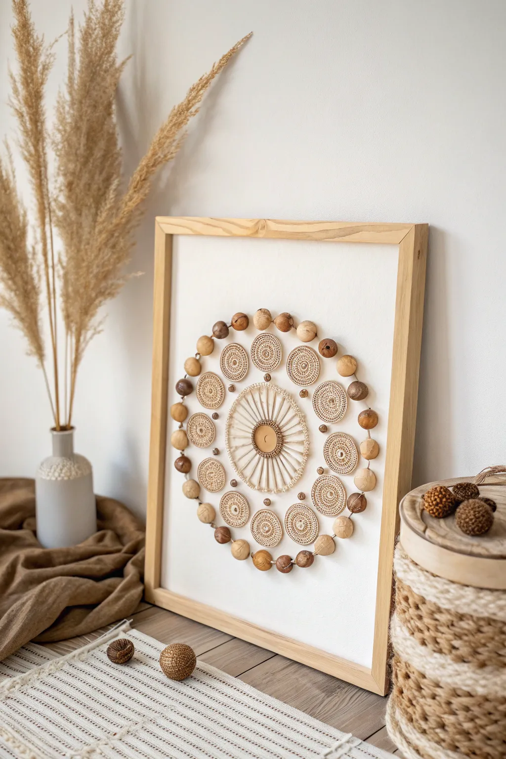 Elevate your poster game with 3D wooden elements for a touch of natural elegance.