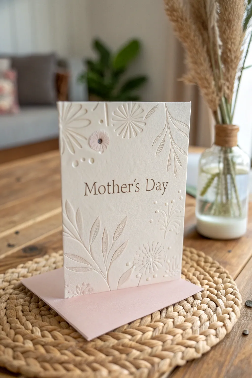 A poetic touch for Mother's Day—where simplicity meets heartfelt elegance. 🌸#MothersDay #HandmadeCards #ScandinavianStyle
