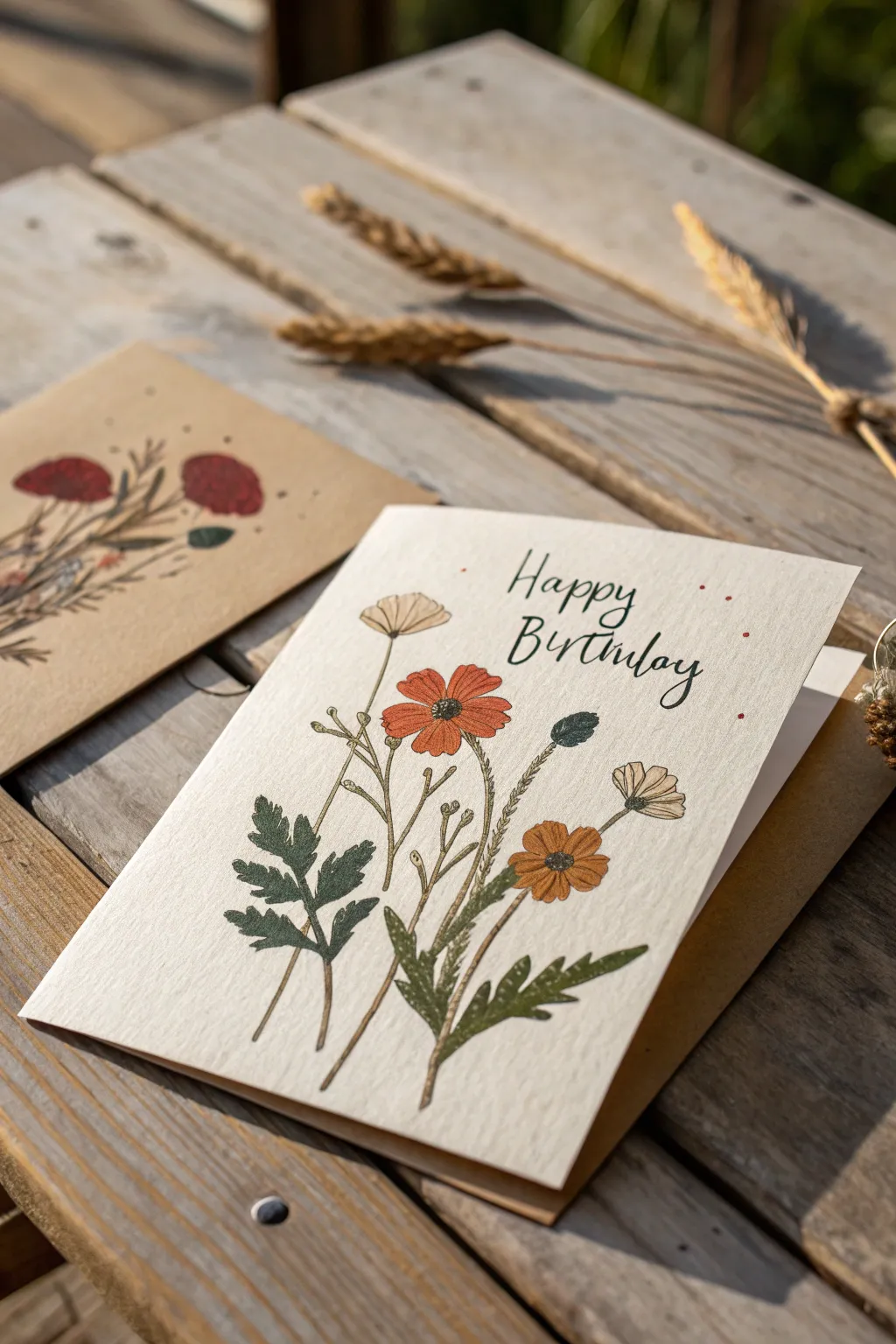 Celebrate sustainably with a touch of elegance—craft a birthday card with eco-friendly flair.