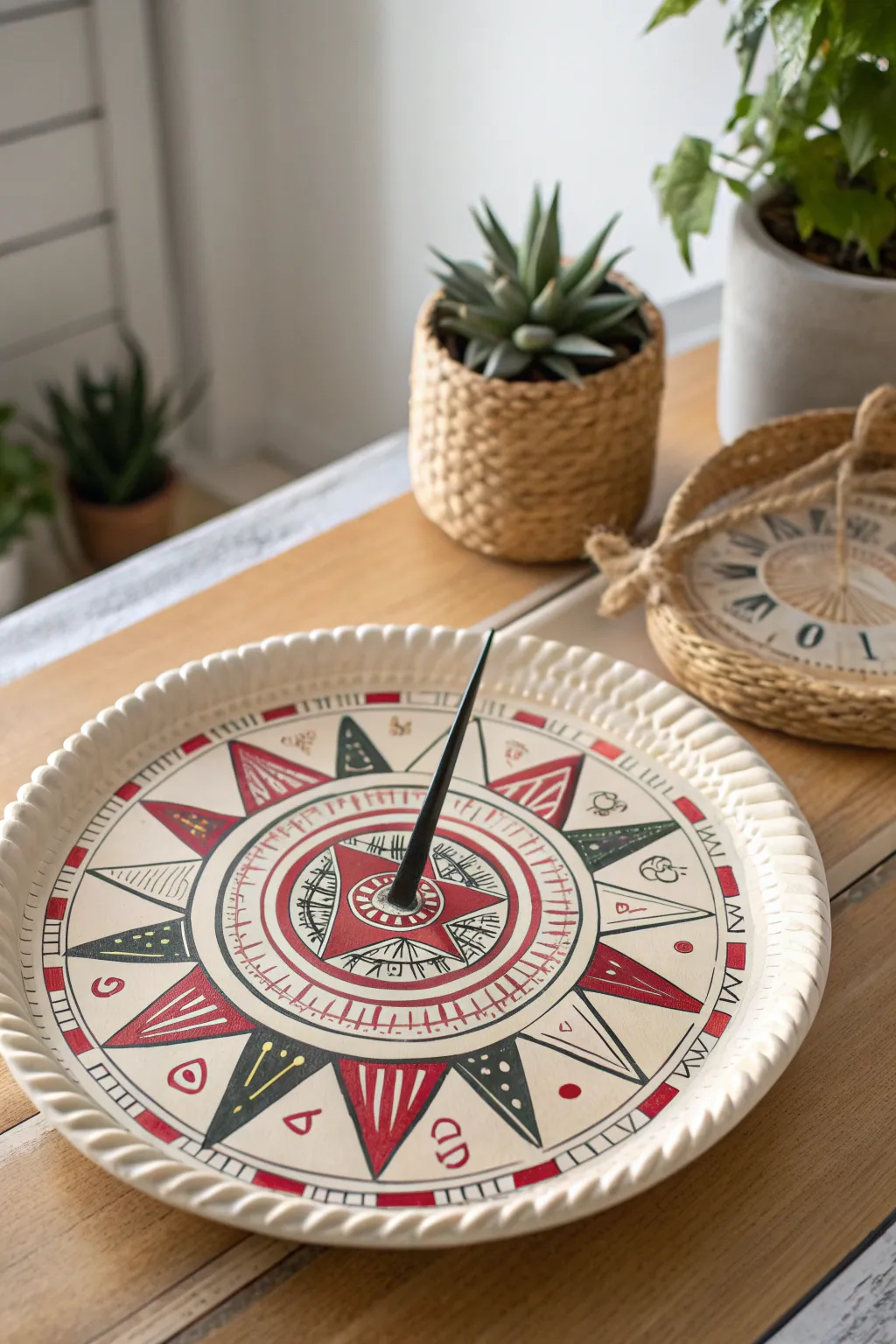 Discover the art of time with a vibrant paper plate Aztec Sundial—where tradition meets modern minimalism.