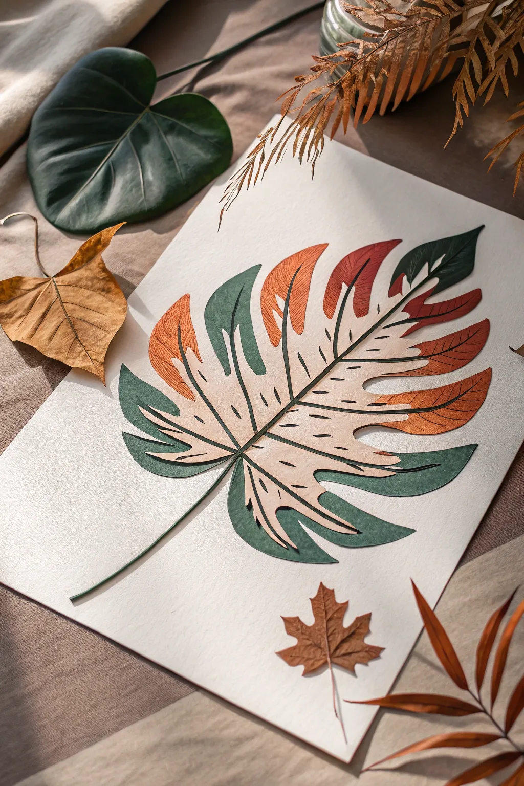 Embrace nature's elegance with a minimalist twist—perfect inspiration for your next creative project!