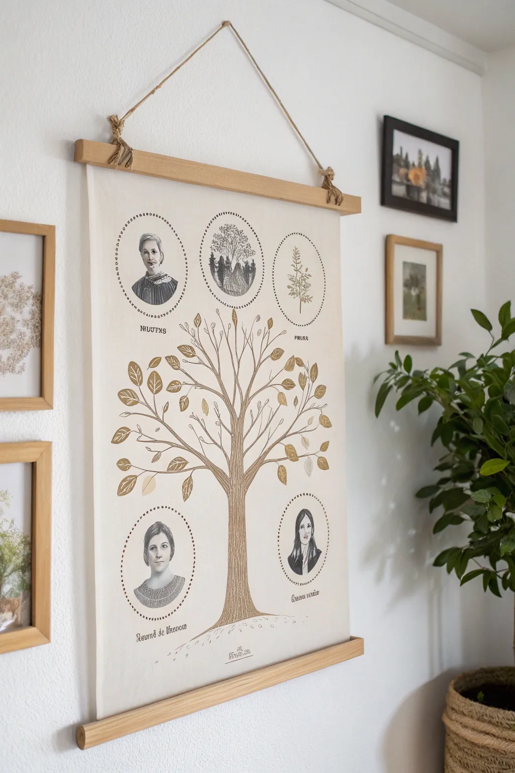 Celebrate family history with a beautifully minimalist family tree poster, a heartfelt gift for your grandparents.