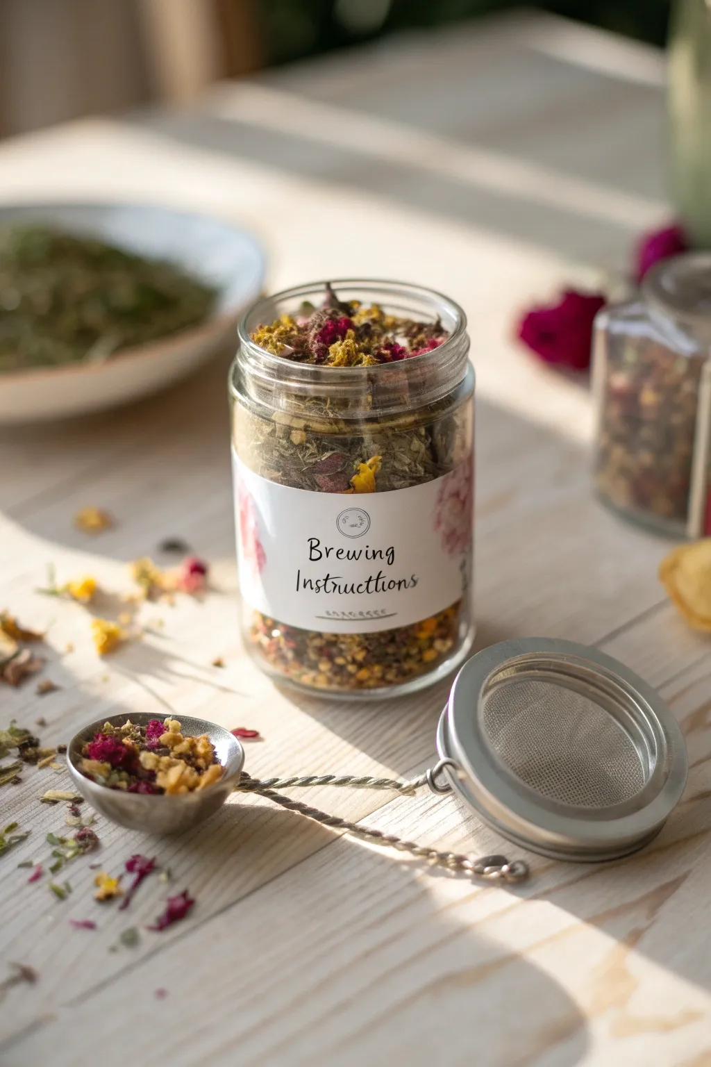 Craft a personal touch this Christmas with a bespoke tea blend for mom.
