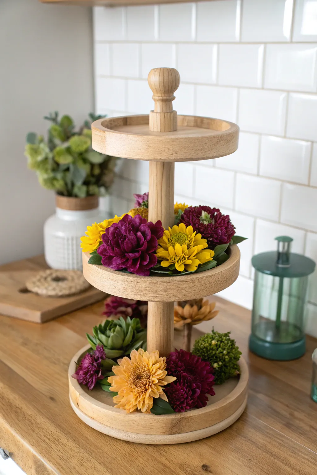 Transform your spice rack into a floral masterpiece! 🌸✨