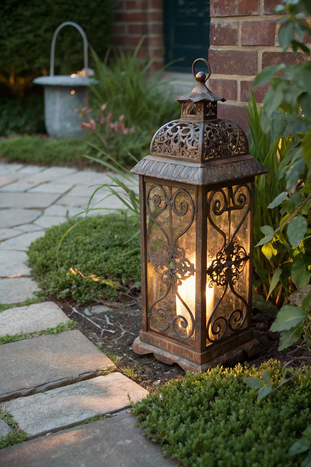 Transform your garden with whimsical craftsmanship—let charming lanterns subtly enhance your outdoor space.
