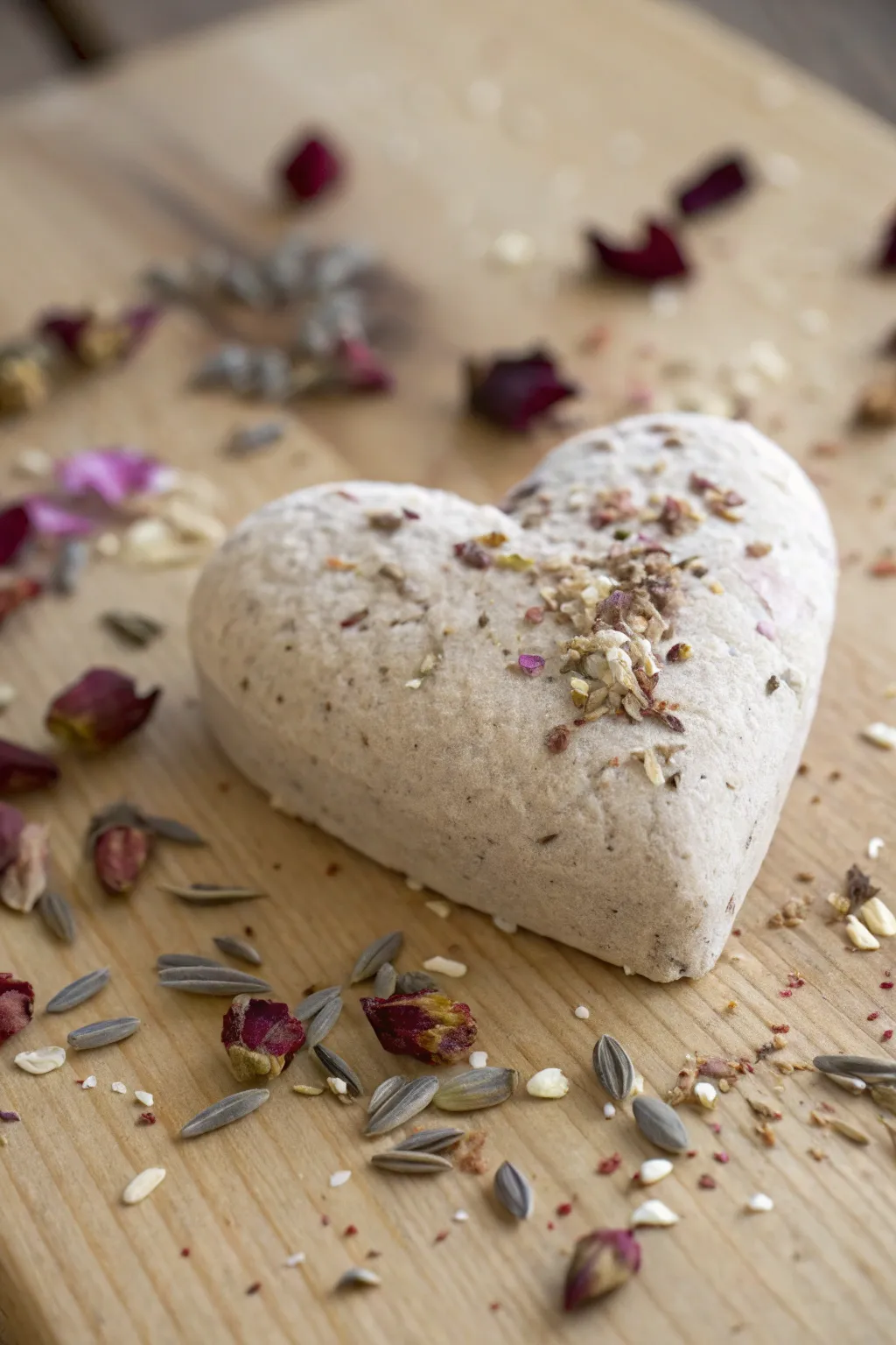 Sow love this Valentine's Day with handcrafted heart-shaped seed bombs. Let your gift bloom into wildflowers!
