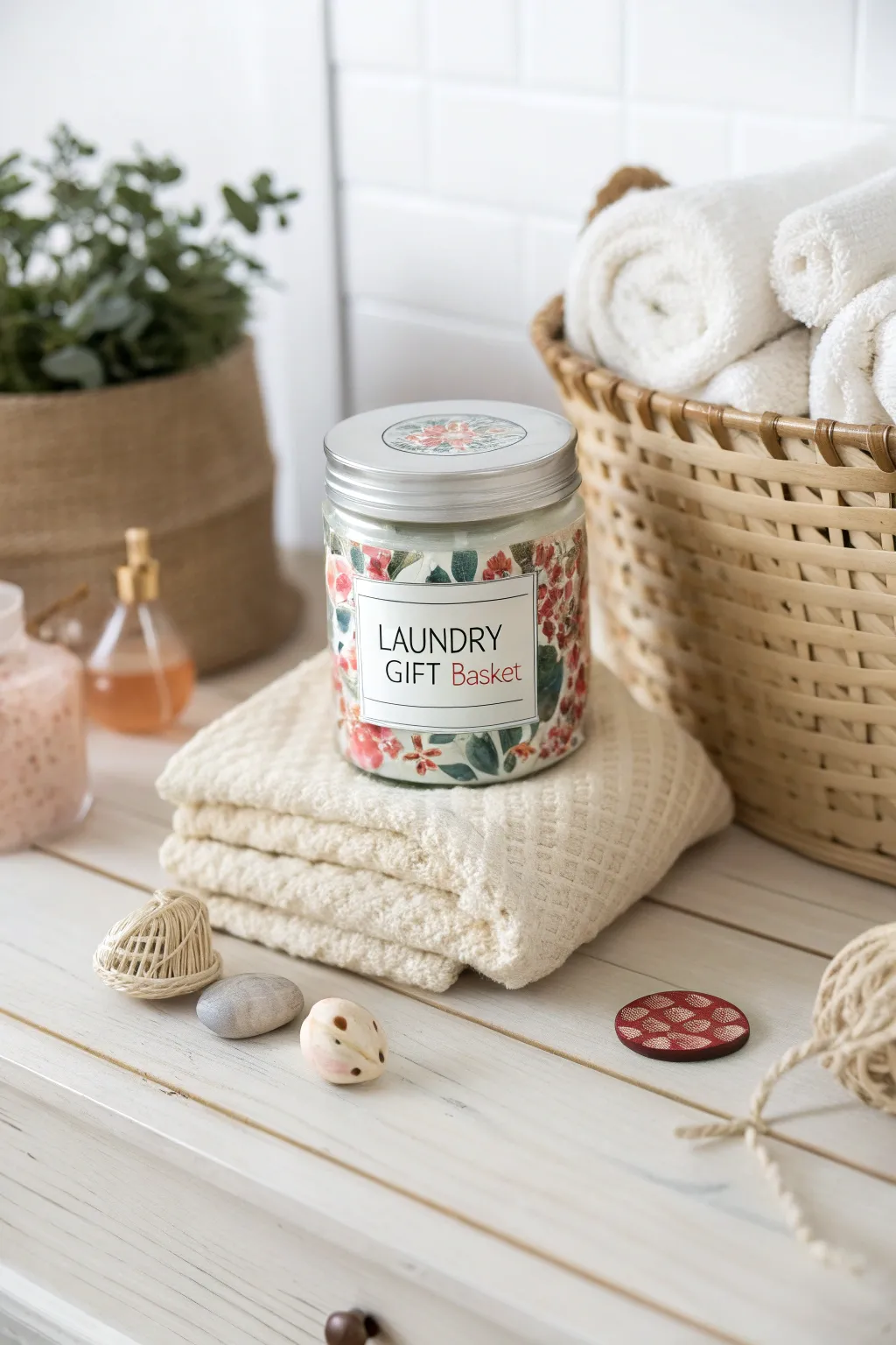Elevate your gift-giving with custom-labeled jars for a personal touch.