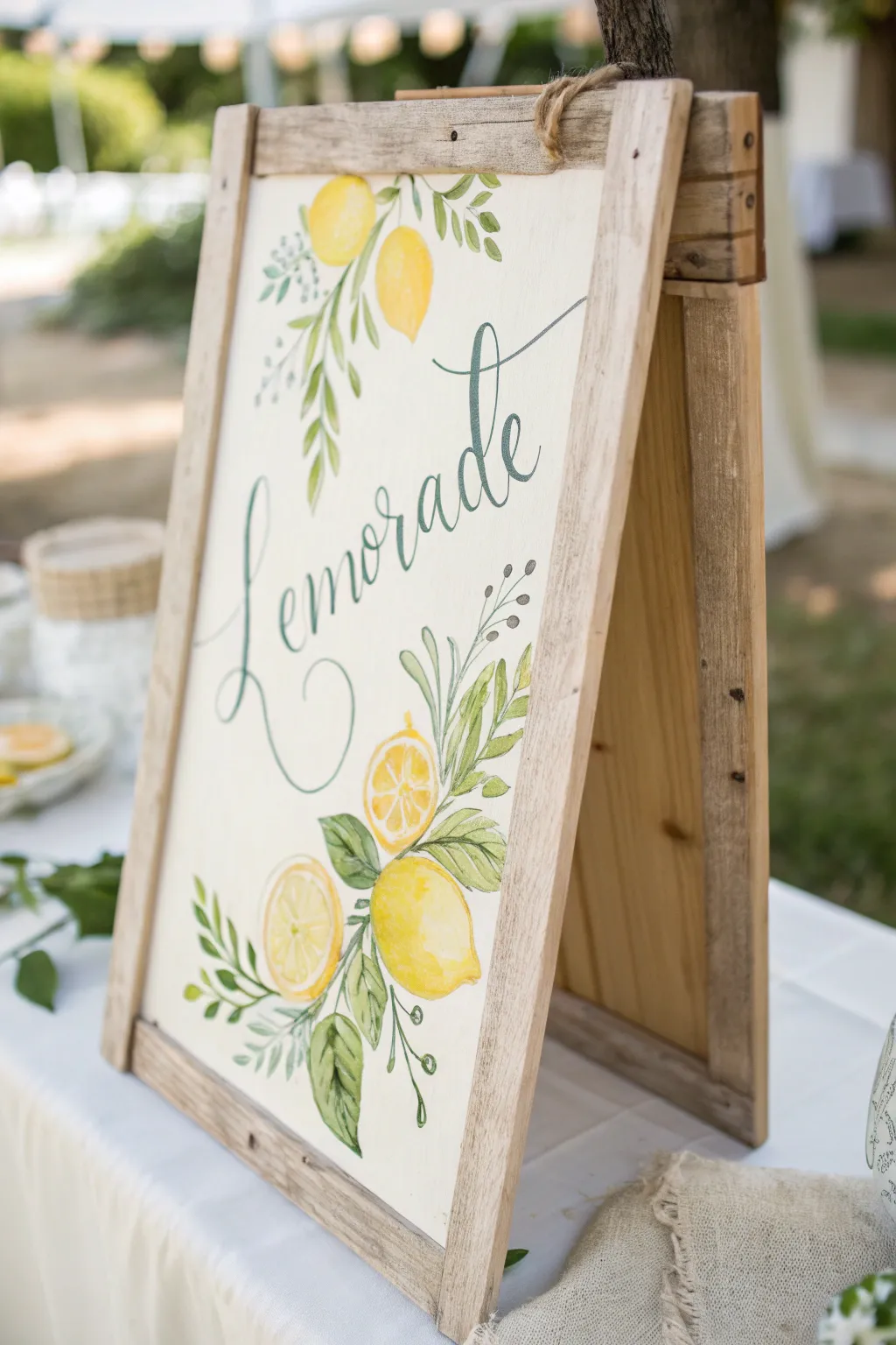 Infuse your lemonade stand with artistic flair using watercolor wonders!