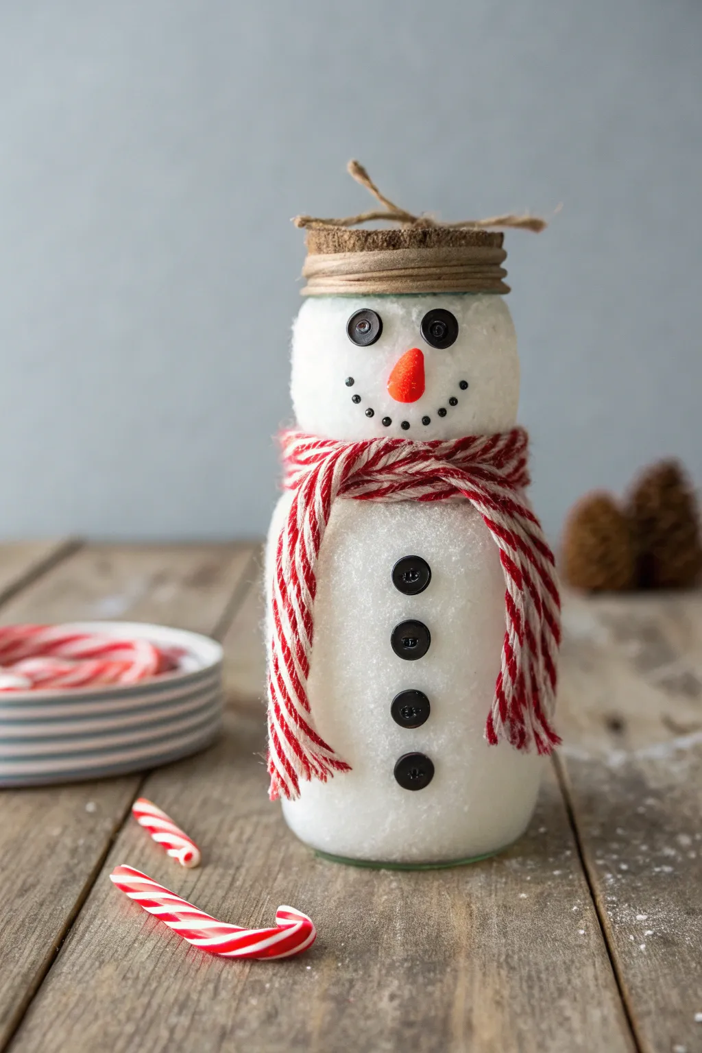 Embrace the holiday spirit with a touch of Scandinavian charm and boho flair. 🎄✨ #MasonJarMagic