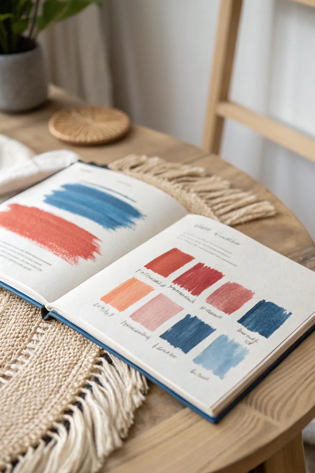 Dive into the depths of a single hue and let your sketchbook tell a vibrant color story.