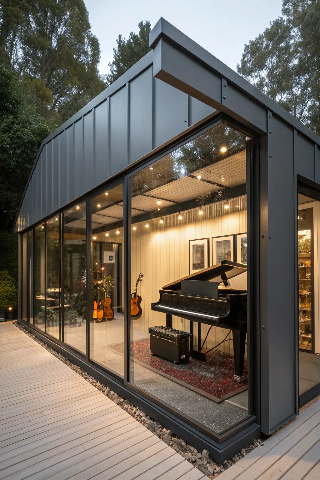 Transform your carport into a soundproof music sanctuary where creativity meets craftsmanship.
